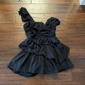 Tularosa tiered layered ruffle mini dress